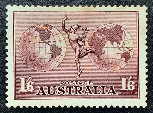 Australia kgv 1934 hermes - kgv, 1934-48