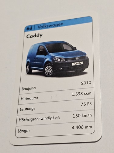 Volkswagen caddy scheda - -,