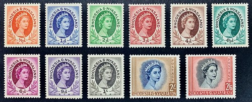 Rhodesia nyasaland qeii - &,