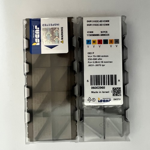 Dgr3102c ic908 iscar 10 - dgr3102c-6d, ic908/iscar